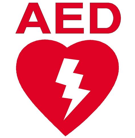 aed sign  aid