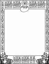 Border Coloring Borders Pages Kids Fun Colouring Color Printable sketch template
