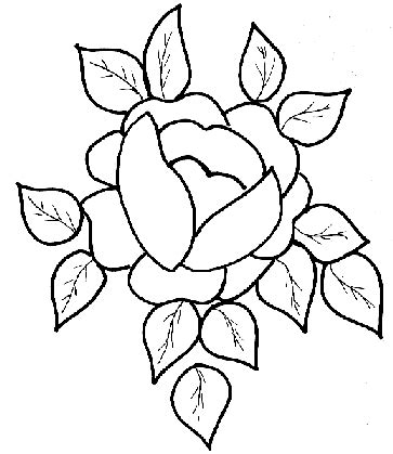kids coloring pages valentine day roses printable