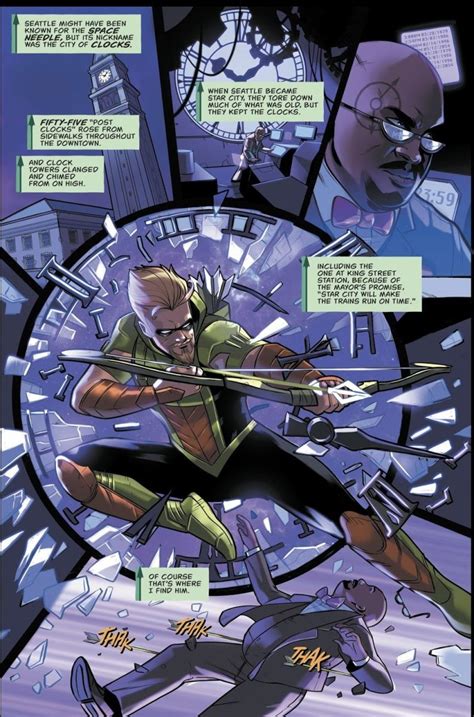 Green Arrow Vs The Clock King Rebirth Comicnewbies