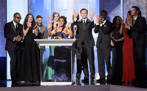 Kerry Washington And The Cast And Crew Of “scandal” Accept