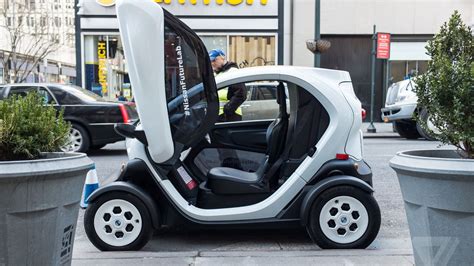 tiny electric car    future  urban transportation  verge