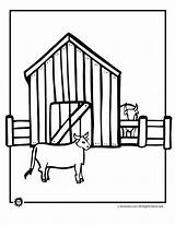Farm Coloring Cow Animal Cartoon Jr Pages Cows Kids sketch template