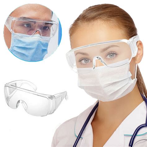 Safety Glasses Goggles Anti Fog Protective Eyewear Lab Surgical