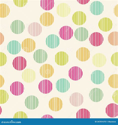 simple circle seamless pattern stock photo image