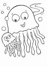 Jellyfish Medusa Ausmalbilder Colorare Jelly Qualle Ausdrucken Kostenlos Malvorlagen Pesci Dentistmitcham sketch template