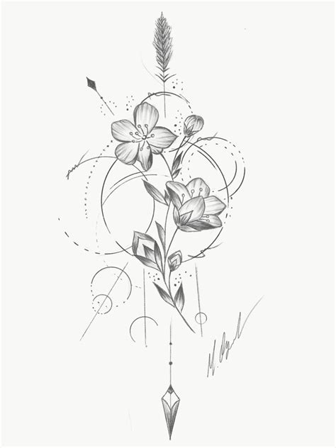 Flower Flowertattoo Flowerstattoo Tattooart Drawing