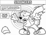 Danger Coloring Stranger Safety Pages Personal Colouring Printable Resolution Getcolorings Color Medium sketch template
