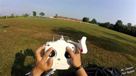 menerbangkan drone dji phantom  standard youtube