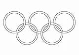 Olympische Olympic sketch template