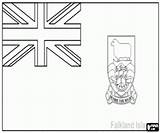 Bandera Islas Vlag Malvinas Flag Falkland Banderas Flags Landen Vlaggen Amerika Dibujar Aruba sketch template