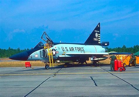 F 102 Delta Dagger Jet Air United States Air Force National Guard