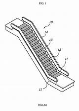 Patents Escalator Drawing Handrail Patent Google sketch template