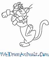 Snagglepuss sketch template