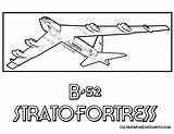 Airplane Stratofortress Airplanes sketch template