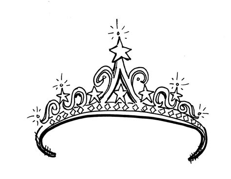 crown black  white black  white princess crown clipart