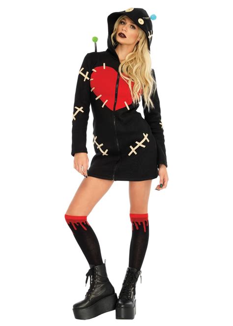 Cozy Voodoo Doll Women Costume Scary Costumes