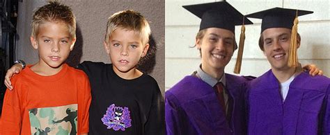 dylan and cole sprouse graduate from nyu pictures popsugar celebrity
