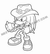 Knuckles Coloring Sonic Pages Classic Colorear Para Echidna Hedgehog Getdrawings Drawing Clipart Library Popular sketch template