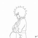 Jiraiya Miser Lineart sketch template