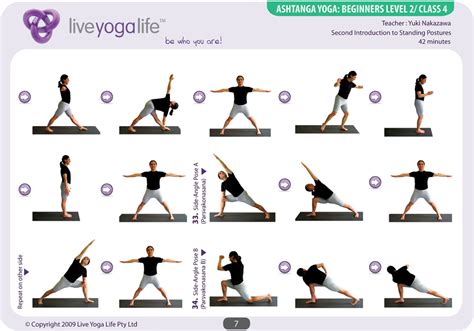 Ashtanga Yoga Beginners Complete Set Classes 1 To 7 Live Yoga Life