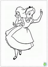 Alice Wonderland Coloring Pages Disney Characters Drawing Dinokids Print Colouring Cartoon Getcolorings Color Printable Close Tea Party Getdrawings sketch template