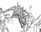 Skyrim Alduin Sketch Coloring Helgen Kanzel Pages Dwemer Deviantart Drawings Concept Search Again Bar Case Looking Don Print Use Find sketch template