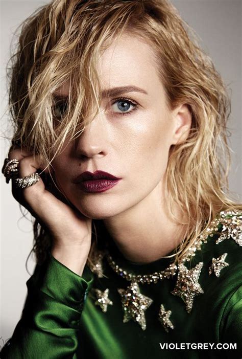 January Jones Goes Topless For Saucy New Photoshoot