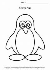 Penguin Coloring Pages Color Getcolorings Printable sketch template