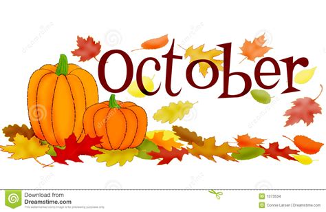 month  october cl october images clip art clipartlook