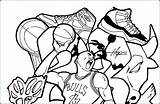 Nba Coloring Pages Basketball Team Logos Printable Getdrawings Colorings sketch template