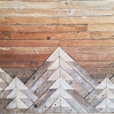 reclaimed wood wall art wall decor wood art queen etsy