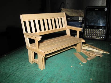 My Hobby Craft Miniature Park Benches For Dolls