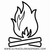 Bonfire Coloring Pages Getdrawings Grill Print Getcolorings sketch template