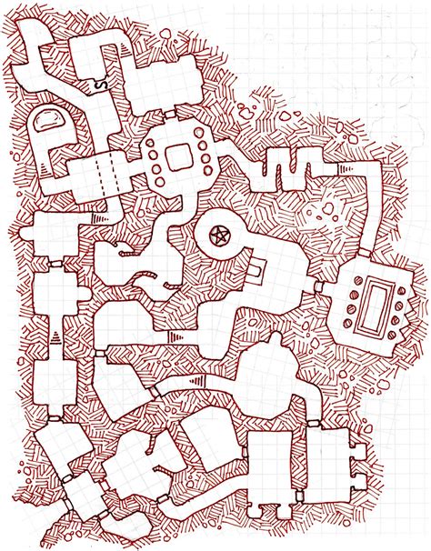 dnd maps  school dungeon map