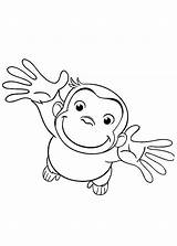Curious George Coloring Pages Print Bestcoloringpagesforkids sketch template
