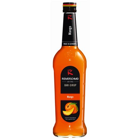 riemerschmid mango bar syrup jetzt kaufen drinks style