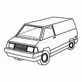 Getdrawings Minivan Drawing sketch template