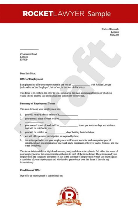 job offer negotiation letter sample template business