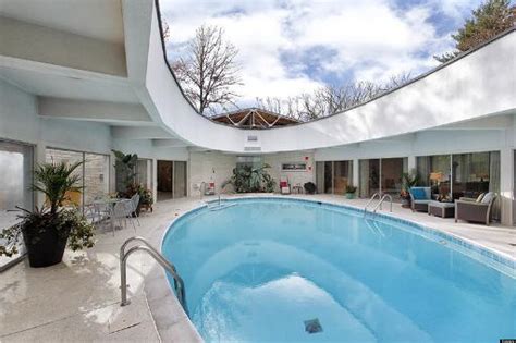 highland park retractable roof home    million  mid century goodness