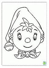 Coloring Noddy Dinokids Colouring Pages sketch template