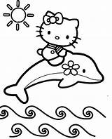 Kids Drawings Clipart Dolphin Dolphins Kitty Hello Drawing Library Zum Ausmalen Bilder sketch template