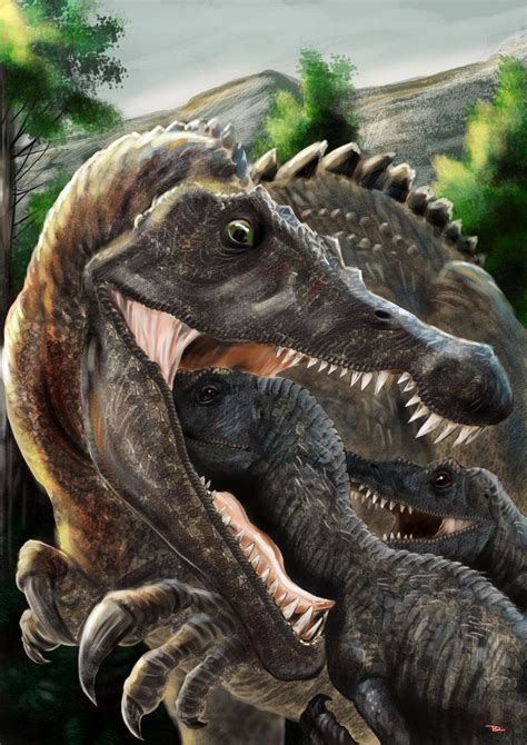 baryonyx walkeri by ruben dario on deviantart dinosaur art