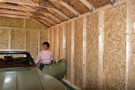 sierra  wood storage garage shed kit
