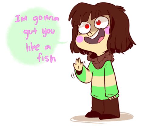 Chara Is Pleased To Meet You Undertale Know Your Meme