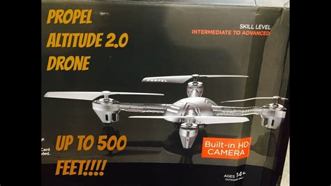propel altitude  drone youtube