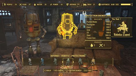 robot home defence fallout 4 fo4 mods