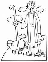 Sheep Coloring Shepherd Pastor Preacher High Pages Ovelha Template Resolution sketch template