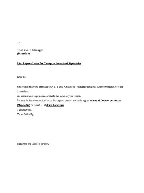 request letter  change  authorized signatoriesdoc government