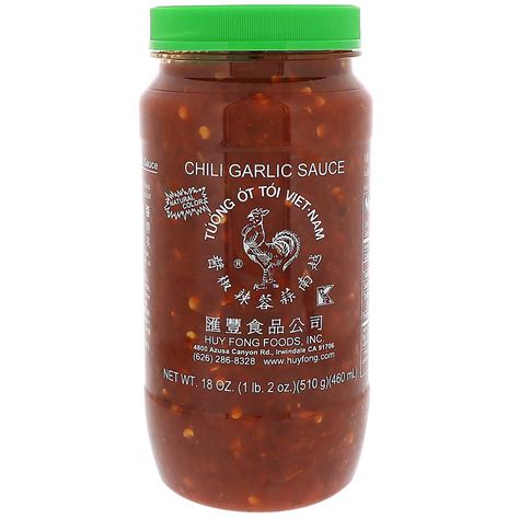huy fong foods  chili garlic sauce  oz   ebay